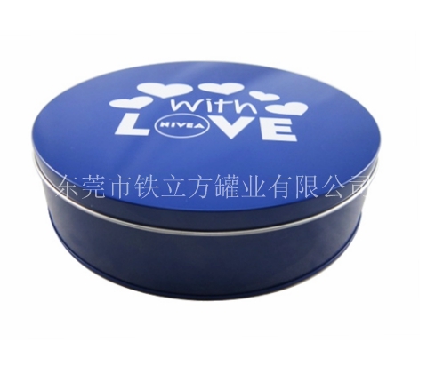 圆形化妆用(yòng)品铁盒