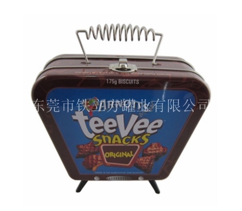 電(diàn)视机形点心罐